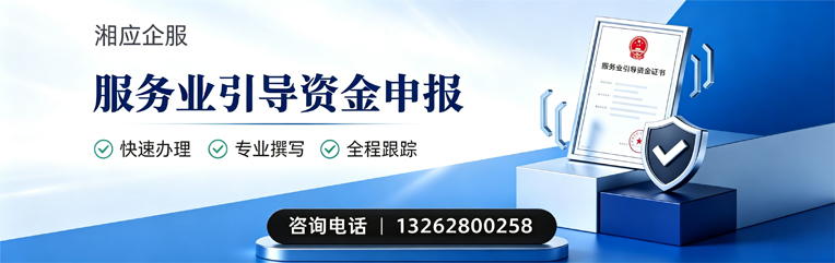 新疆服务业引导资金申报服务