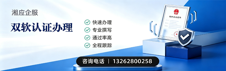 新疆双软认证申报服务